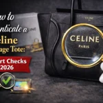 authenticate Celine Luggage Tote