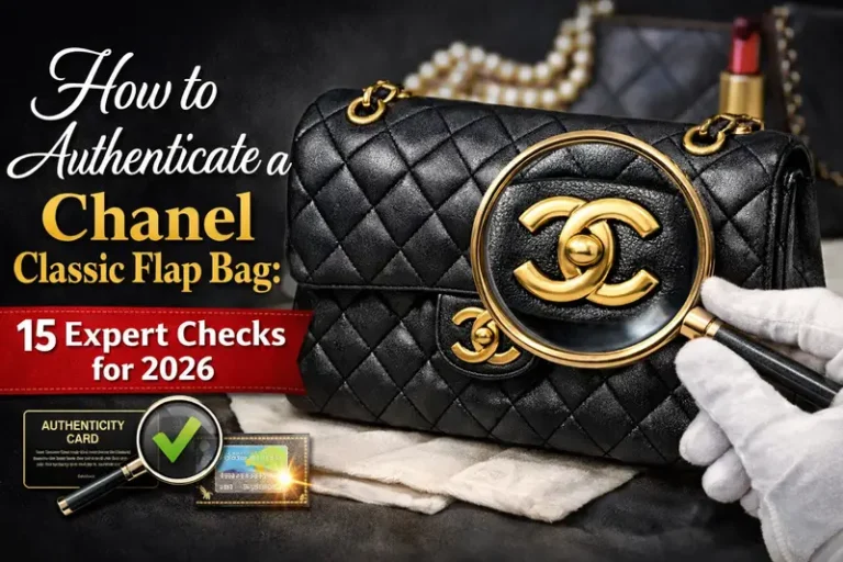 authenticate Chanel Classic Flap bag