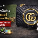 authenticate Gucci Marmont bag