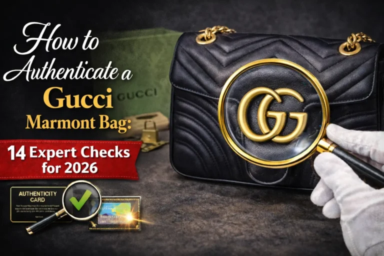 authenticate Gucci Marmont bag
