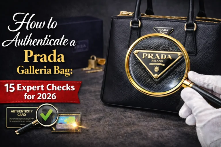 authenticate Prada Galleria bag
