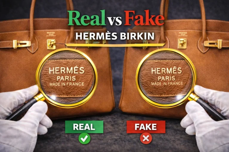 Real vs Fake Hermès Birkin