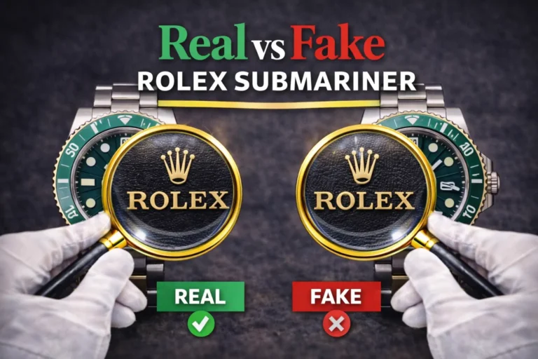 Real vs Fake Rolex Submariner